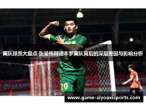 离队球员大盘点 张呈栋阿德本罗离队背后的深层原因与影响分析